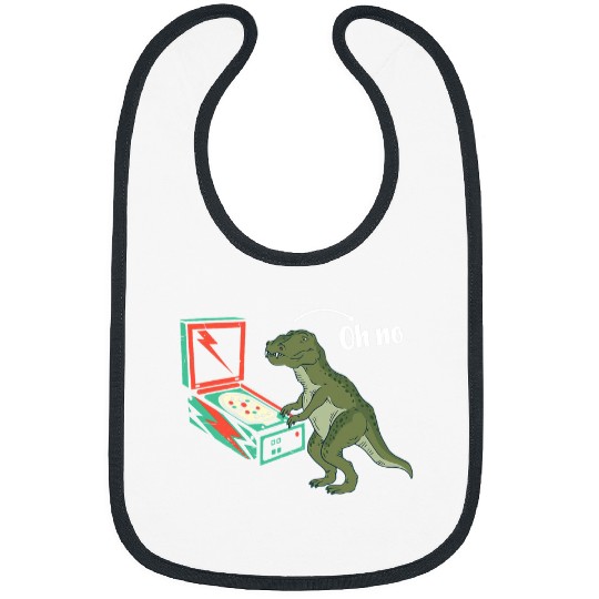 Dinosaur Pet Pinball Lover Classic Game Specialist Arcade Bibs
