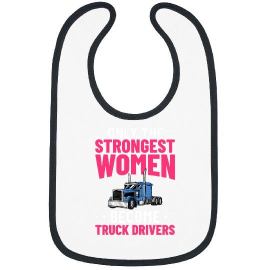 Truck Fun Womens Semi Truck Driver Trailer Trucker Training Bibs