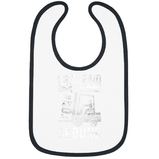 Forklift Fun Apparel For Forklift Driver Forklift Operator 1 Bibs