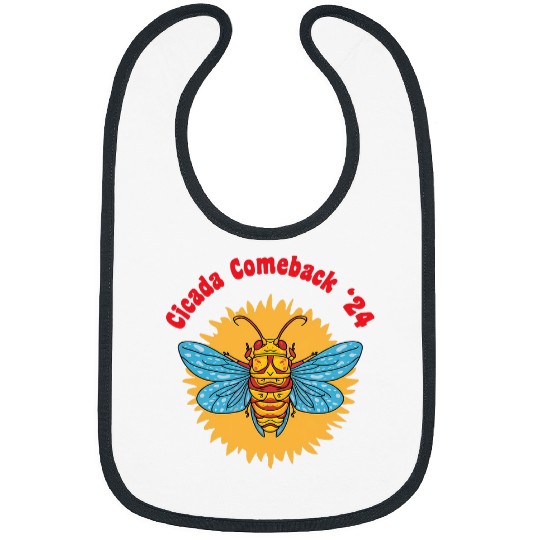 Cicada Comeback 2024 Cicadas Broods XIII 2XIX Entomologist Bibs