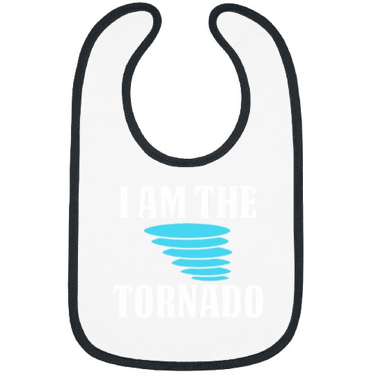 I Am The Storm Twister Tornado Hurricane Meteorologist 24 Bibs