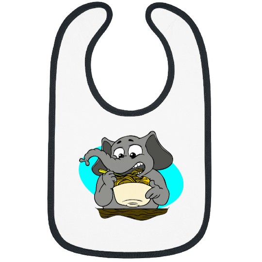 Pig Pet Pho Soup Ramen Cute Pig Vietnam Asia Dishes Asian Food 01 Bibs