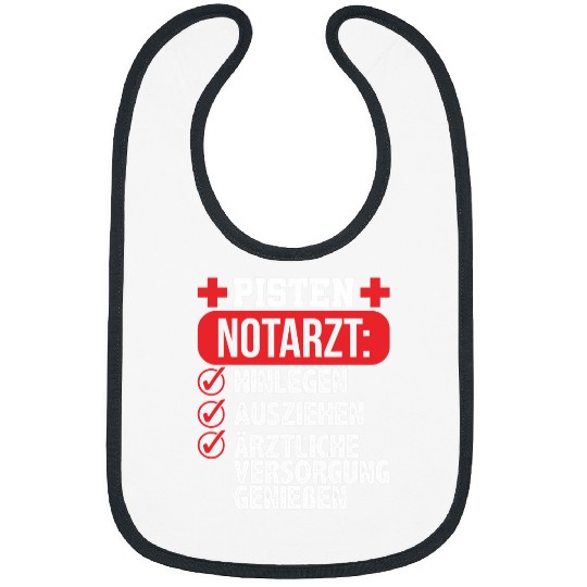 slopes emergency doctor apres ski party winter sports ski holidays Bibs