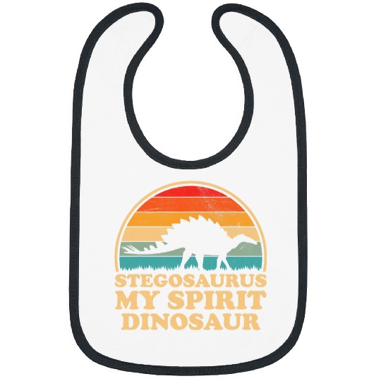 Dinosaur Pet Stegosaurus Spirit Dinosaur Dino Lovers Paleontology Bibs