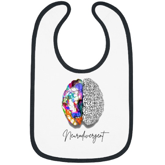 suicides Prevention 988 Ribbon Neurodivergent Tee Support Bibs
