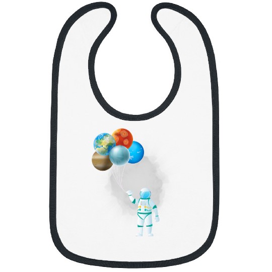 Astronaut Job Rocketman Costume Astronaut Helmet Spaceman Planet Mens Kids Bibs