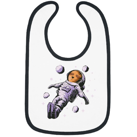 Discover Astronaut Job Relaxing Moon Angels Astronaut Astral Cosmic Design Space Bibs