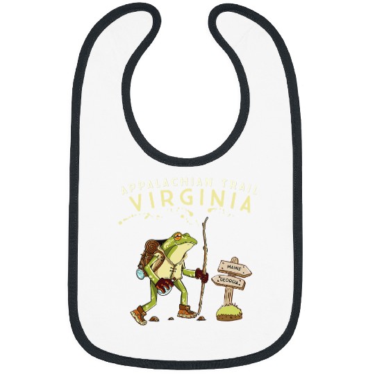 Frog Pet Appalachian Trail Virginia Funny Hiking Bibs