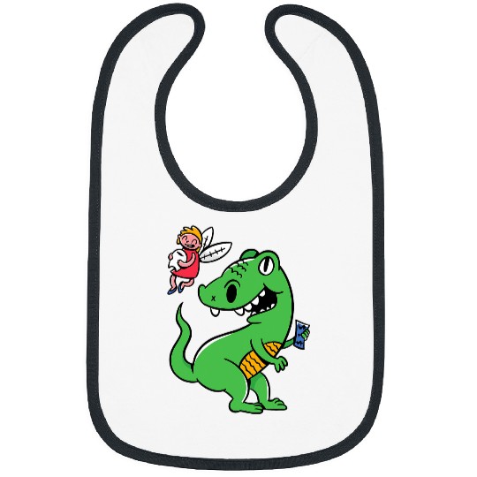 Dinosaur Pet Dental Assistant dentists Dinosaur Teeth Tooth Fairy Angel Bibs