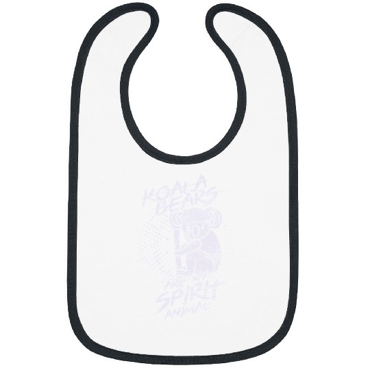 Koala Pet Are My Spirit Animal 399 Polar panda Bibs