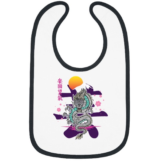 Dragon Pet Japanese Dragon Asia Tattoo 1 Bibs