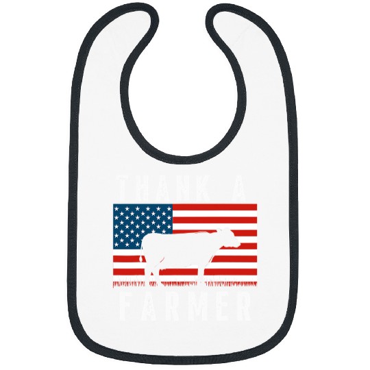 Cow Pet Thank A Farmer American Farmers homessteader Daisy Cattle Bibs