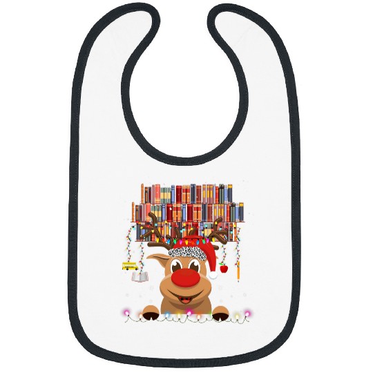 Book Fun RUDOLPH Red Nose Reindeer Books Funny Read Christmas Bibs