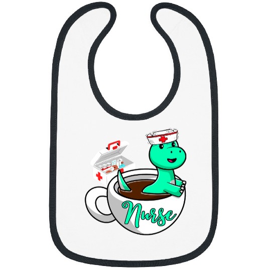 Dinosaur Pet Swimming  Dinosaur nurses Swimming Coffee nurses Week Mom Dag Bibs