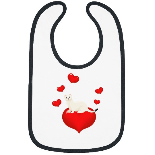 Ferret Pet Ermine Winter Fur Design Weasel And Ferret Bibs