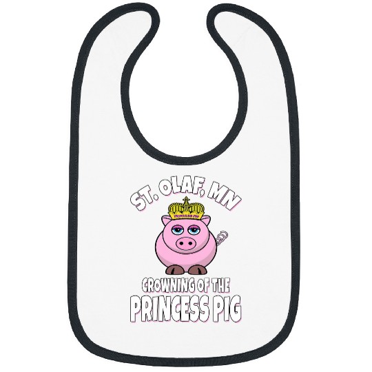 Pig Pet St Olaf Minnesota Crowning The Princess Bibs