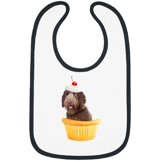 Cupcake Puppy Labradoodle Bibs