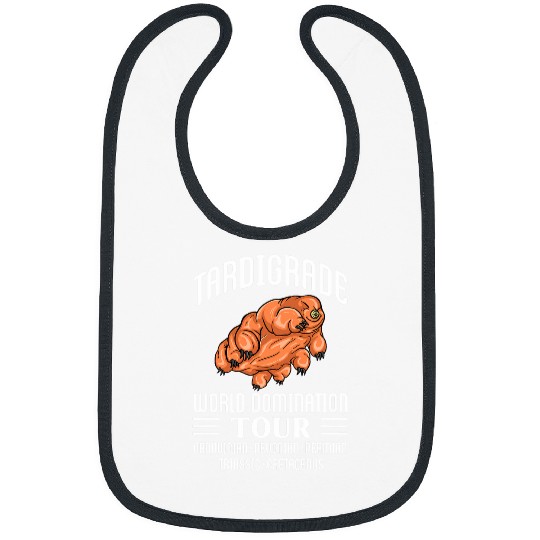 Tardigrade Waterbear Moss Piglet Microbiologist Biologist Bibs