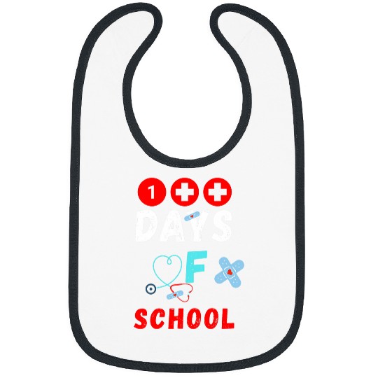 nurses Job 100 days speech therapy School nurses 100 days of school Bibs