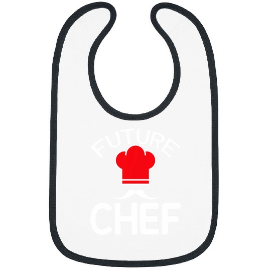 Future Chef Cook Culinary Chef in Progress Cuisine Student Bibs