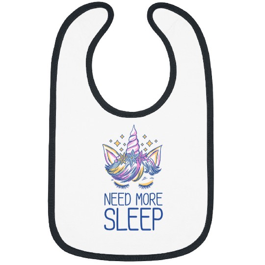 Unicorn Pet Sleep Unicorn Official Sleep Napping Pajama Bibs