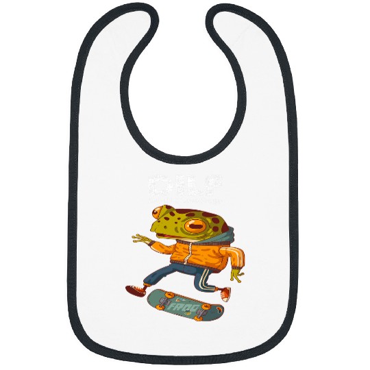 Frog Pet DILFDamn I Love Frogs Funny Saying FrogAmphibian Lovers 7 Bibs