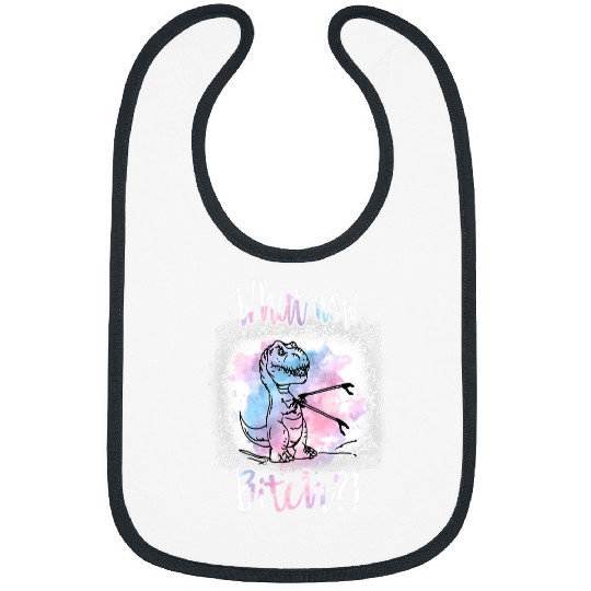 Dinosaur Pet TRex Dinosaur MamaSaurus PapaSaurus What Now Bitch Bibs