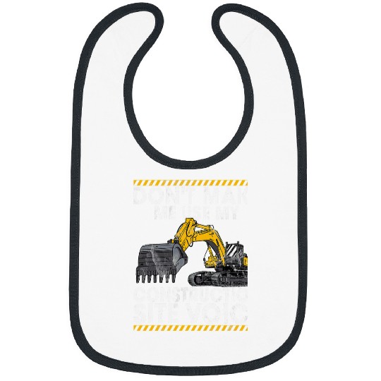 Excavator Fun Construction Site Voice Construction Workers Construction Site Excavator Driver 1 Bibs