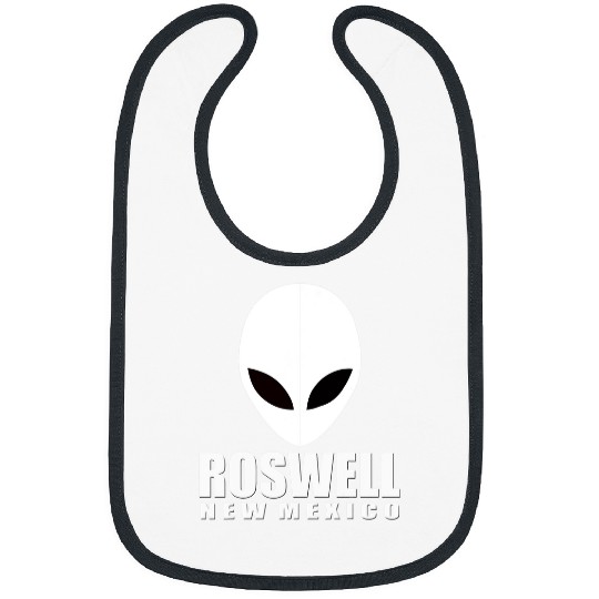 Aliens UFO Roswell New Mexico Alien UFO Crash 1947 Government Coverup Bibs