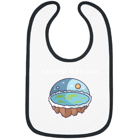 Flat Earth Map Model Flat Earth Society Bibs