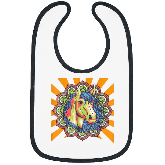 Horse Pet Creative Horseback Riding Tribal Horse Bibs