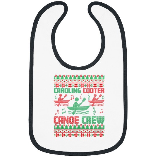 nurses Job Christmas Caroling Cooter Canoe Crew Ugly Sweater Bibs