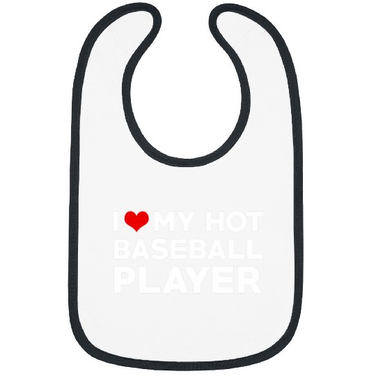 Sport Rugby I Love My Hot Rugby Player Husband Wife Boyfriend Bibs