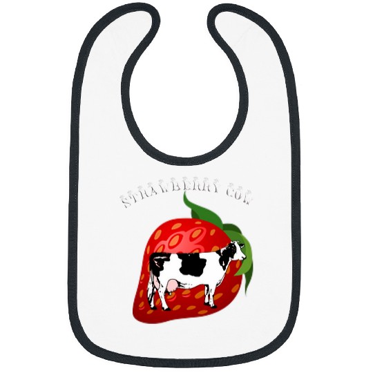 Cow Pet Strawberry Cow Drink For Countries USA JAPAN UK Cool Bibs