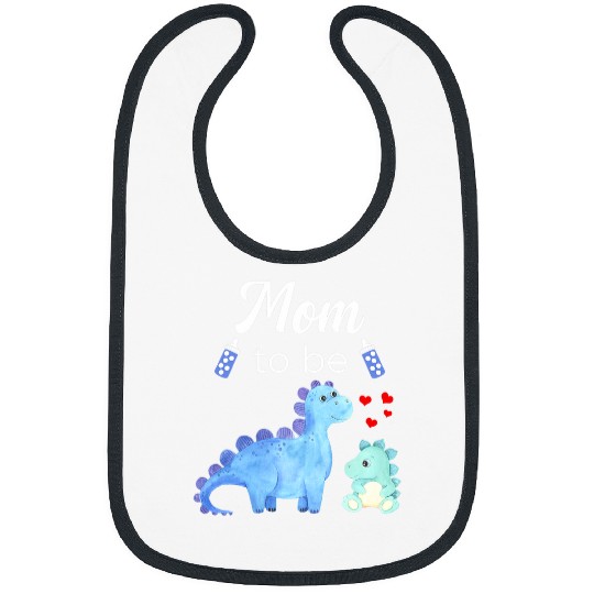 Dinosaur Pet Mom To Be Dinosaur Baby Shower For Boy Bibs
