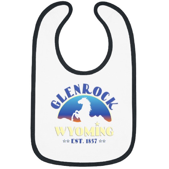 Horse Pet Glenrock Wyoming WY Wild Horse Bibs