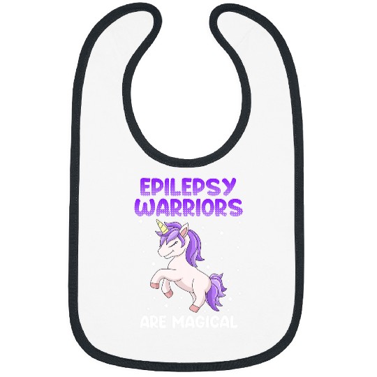 Unicorn Pet Epilepsy Warriors Are Magical Purple Bibs