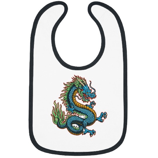 Dragon Pet Japanese dragon vintages Bibs
