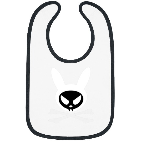 Aliens UFO Graphic Alien Vampire Bunny Bibs