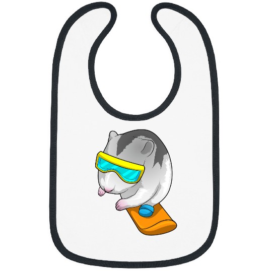 Hamster Pet Snowboarder Snowboard Winter sports Bibs