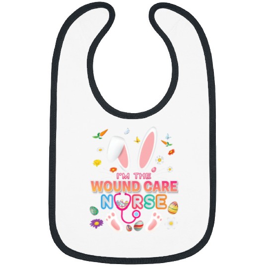 nurses Job im wound care nurses bunny easter day eggs hunt nursing Bibs