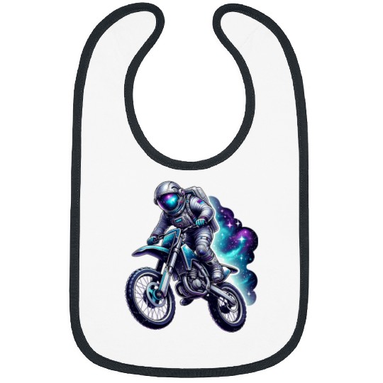 Astronaut Job Motocross Dirt Bike Astro Astronaut Enduro Boys Men Kids Bibs