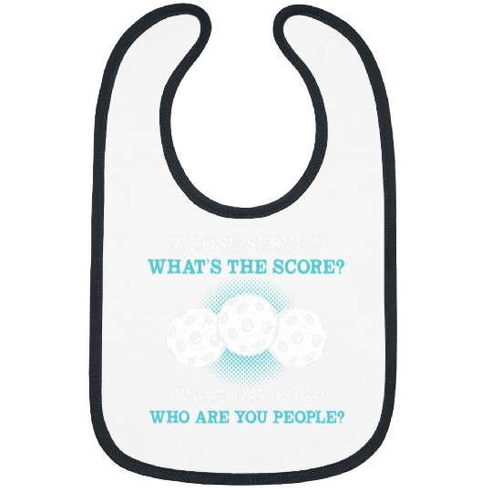 Sport Pickleball Whose Serve Whats The Score What Day Is It Bibs