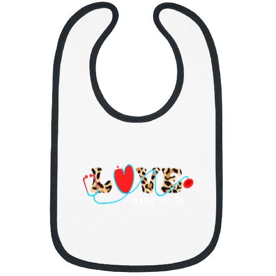 nurses Job Cute nurses Life RN LPN CNA ER healthcares Leopard nurses Week Bibs