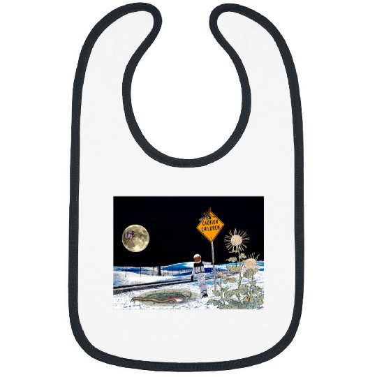 Astronaut Job Space Planet Insect Fantasy Bibs