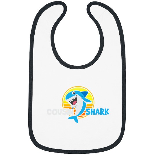 Shark Pet Cousin Gift Bibs