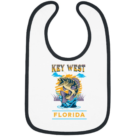 Fishing Fun Key West Florida Fishing Vacation Nautical Matching Group Bibs