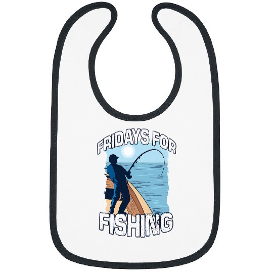 Fishing Fun Angler rod fishing sport fishing deep sea fishing 072 Bibs