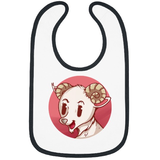Goats Pet Face Love Gifts Goats Lover Gifts Bibs