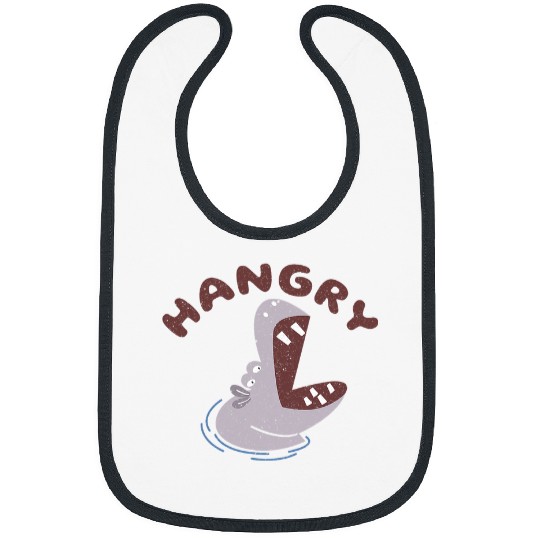 Hippo Pet Hangry Cute Hippo22 Bibs